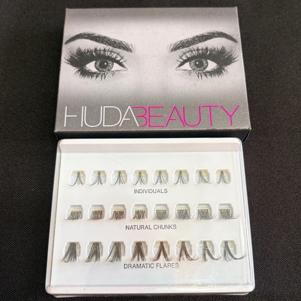 🌻Huda Beauty #25 Hoodie Flares False Eyelashes New